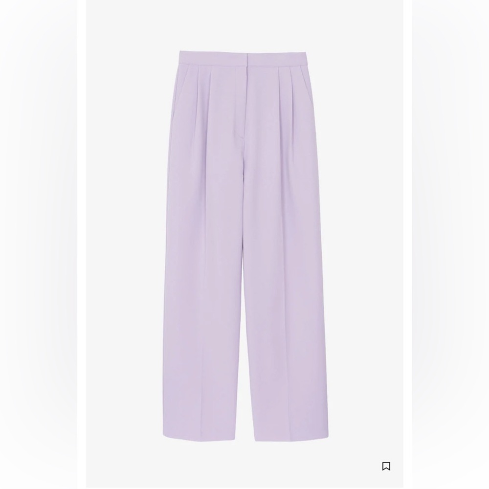 The Frankie Shop Laura Suit Pants - Lilac